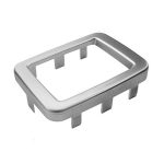 قاب دور دنده پژو 206 - نقره ای مات