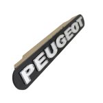 آرم ورد پلیت سپر جلو پژو 206- 207 برجسته – نوشته peugeot