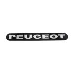 آرم ورد پلیت سپر جلو پژو 206- 207 برجسته – نوشته peugeot
