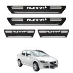 برچسب پارکابی طرح چرمی مدل ونوس نوشته رانا پلاس Runna + لاتین