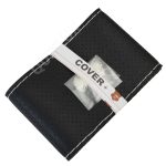 ست 6 تیکه سردنده با دور فرمان چرمی - مشکی نخ سفید