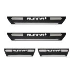 برچسب پارکابی طرح چرمی مدل ونوس نوشته رانا پلاس Runna + لاتین