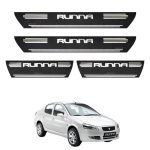 برچسب پارکابی طرح چرمی مدل ونوس نوشته رانا لاتین - RUNNA