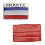 آرم فلزی پرچم فرانسه سایز 5cm * 8cm