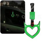 آویز سوریکاوا چراغ دار رنگ مشکی سبز