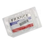 آرم فلزی پرچم فرانسه سایز 5cm * 8cm