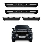 برچسب پارکابی طرح چرمی مدل ونوس نوشته ایکس تریم - XTRIM