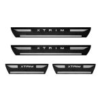 برچسب پارکابی طرح چرمی مدل ونوس نوشته ایکس تریم - XTRIM