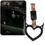 آویز سوریکاوا چراغ دار رنگ مشکی زرد