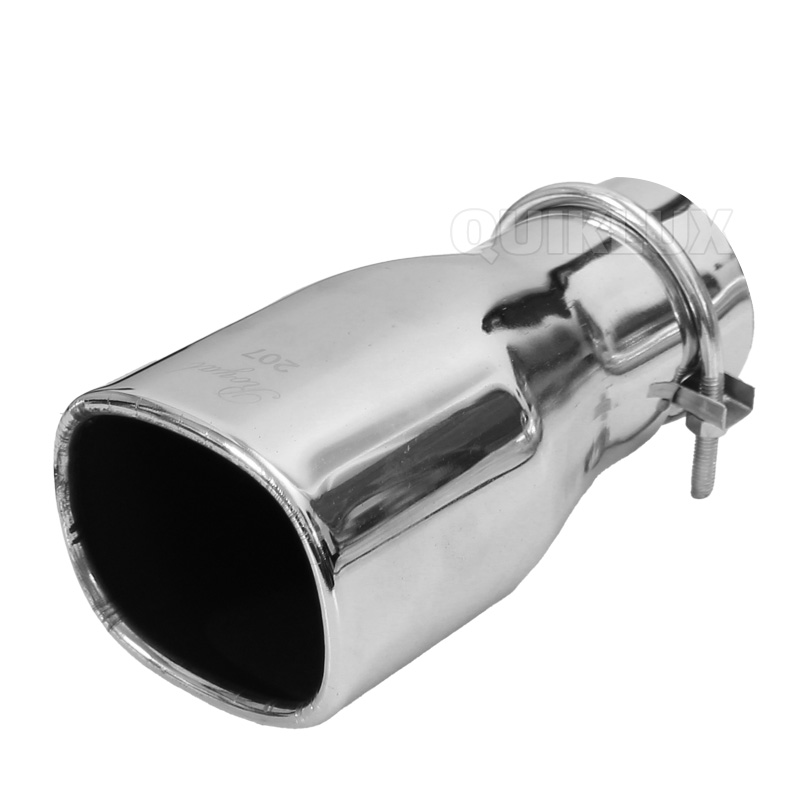 سراگزوز خودرو اسپرت مدل 207 طرح ترک کروم سر مربعی صاف