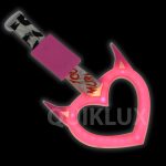 آویز سوریکاوا چراغ دار رنگ صورتی سفید