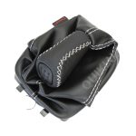 ست 6 تیکه سردنده با دور فرمان چرمی - مشکی نخ سفید