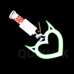 آویز سوریکاوا چراغ دار رنگ سفید سبز