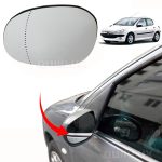 شیشه اینه بغل پژو 206 ساده reffilex (راننده)