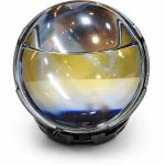 لامپ هدلایت لنز دار پایه H4 نور سفید 6000k بسته تک عددی