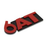 آرم پلکسی بغل گلگیر 6AT – مشکی قرمز