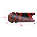 آرم پلکسی نوشته GLX - قرمز