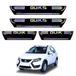 برچسب پارکابی طرح چرمی مدل ونوس نوشته کوییک اس لاتین هفت رنگ – QUIK S