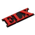 آرم پلکسی ELX رنگ قرمز