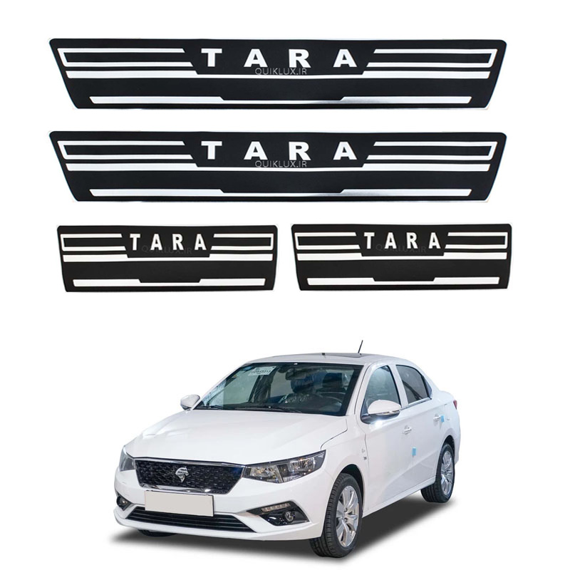 140502140317 برچسب پارکابی طرح چرمی - TARA (بزرگ)