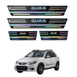برچسب پارکابی طرح چرمی هفت رنگ کروم Quik R