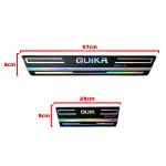 برچسب پارکابی طرح چرمی هفت رنگ کروم Quik R