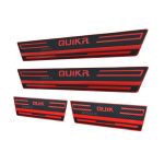 برچسب پارکابی طرح کربن قرمز QUIK R