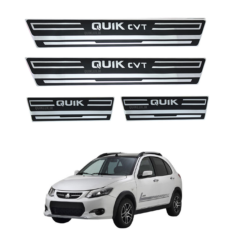 برچسب پارکابی طرح چرمی QUIK CVT