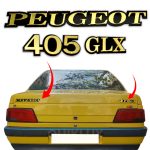 ست سه تیکه طلایی PEUGEOT - 405 - GLX