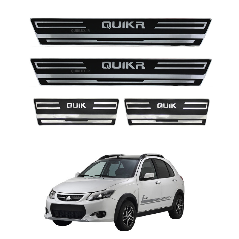 برچسب پارکابی طرح چرمی Quik R