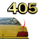 ارم پلکسی نوشته 405 (طلایی)