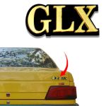 ارم پلکسی نوشته GLX (طلایی)