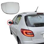 شیشه اینه بغل پژو 207 ساده reffilex (راننده)