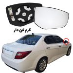 شیشه اینه بغل دنا پلاس گرمکن فابریک reffilex (شاگرد)
