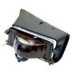 پرژکتور جلو پژو 405 hella - ساده بدون لامپ - زرد لیمویی