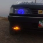 پرژکتور جلو پژو 405 hella - ساده بدون لامپ - زرد لیمویی