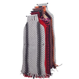 عرق گیر صندلی دست بافت بسته 2 عددی